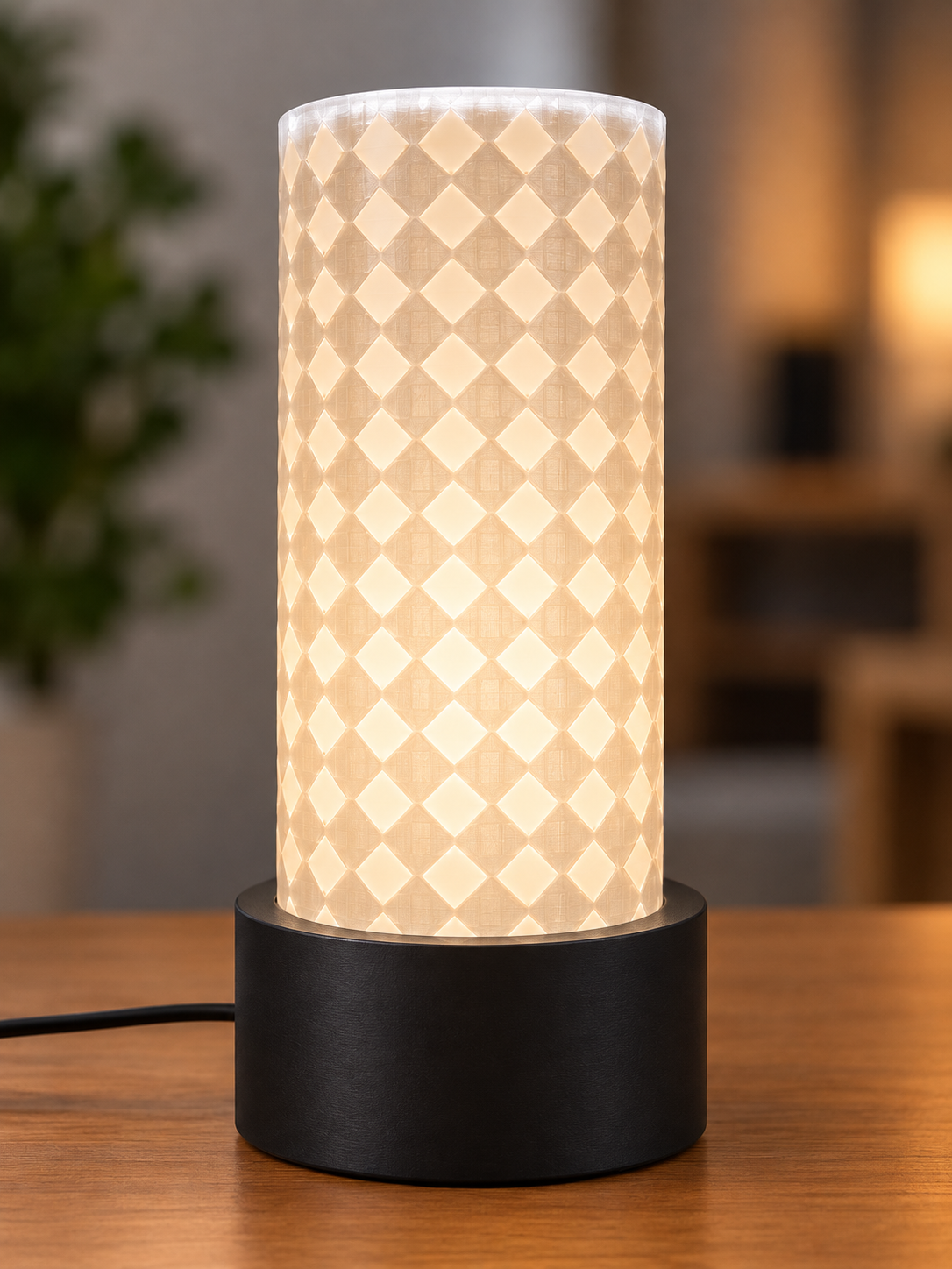 Round table lamp