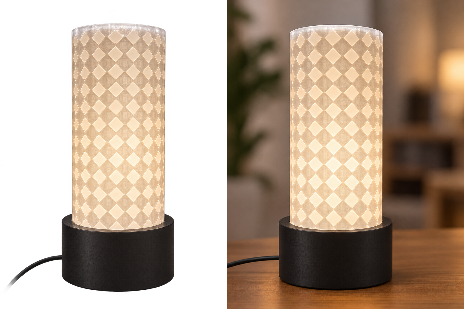 Round table lamp