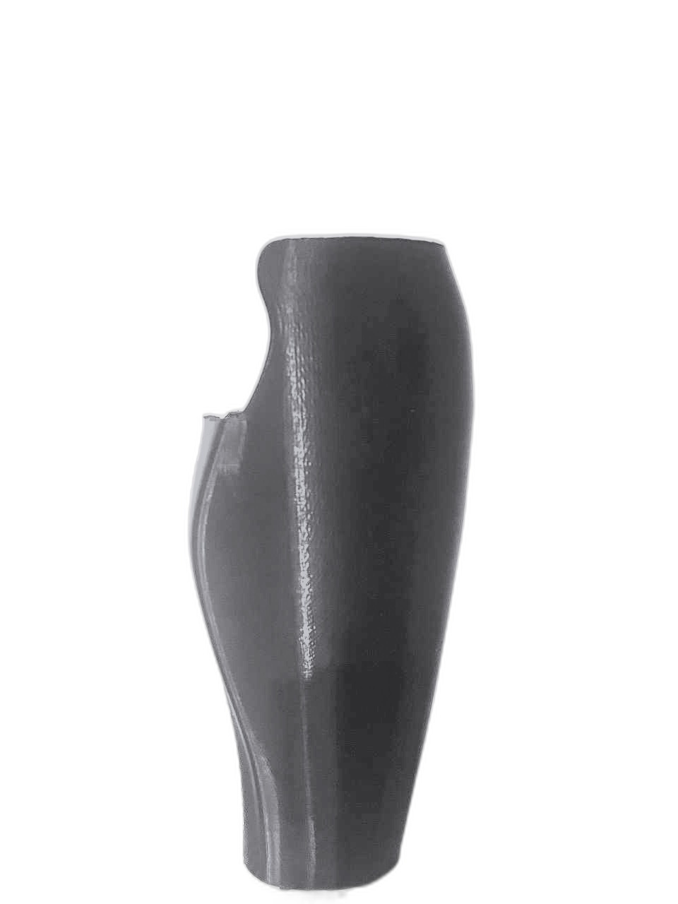 Plastic cover for a leg prosthesis