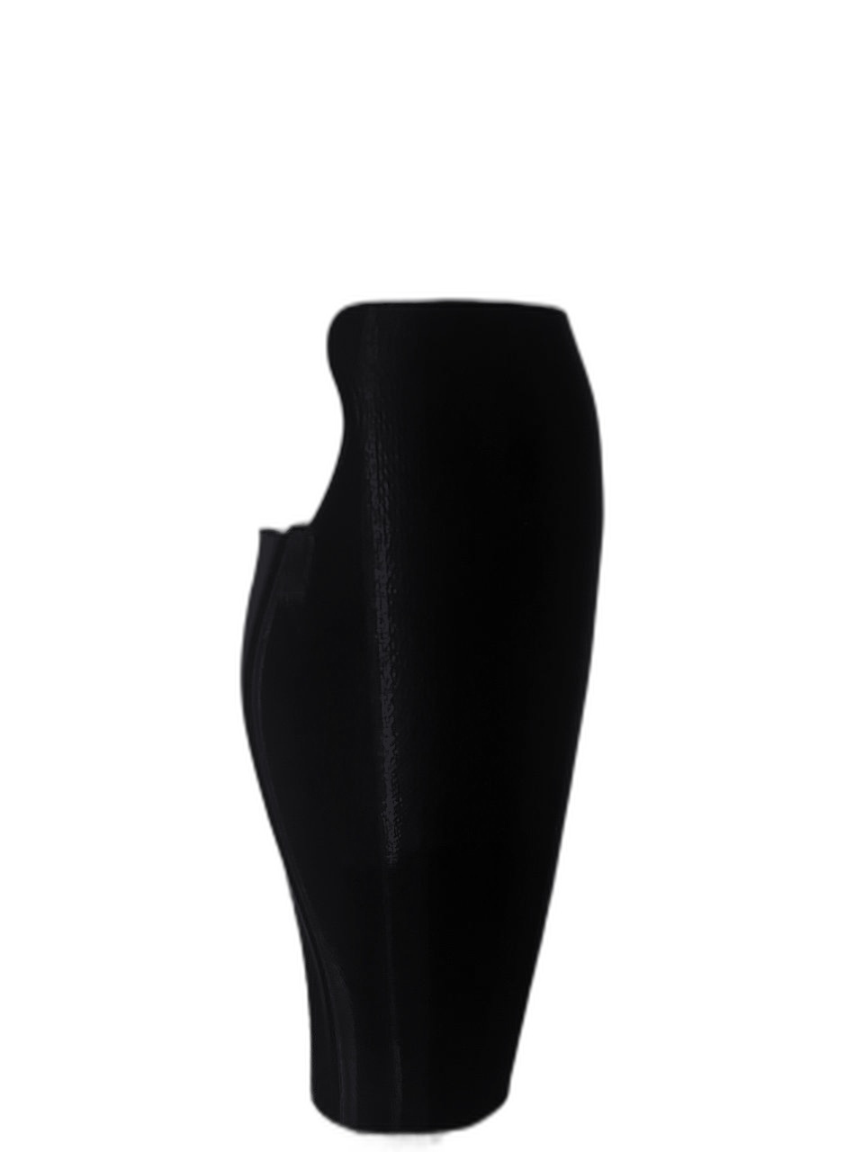 Plastic cover for a leg prosthesis
